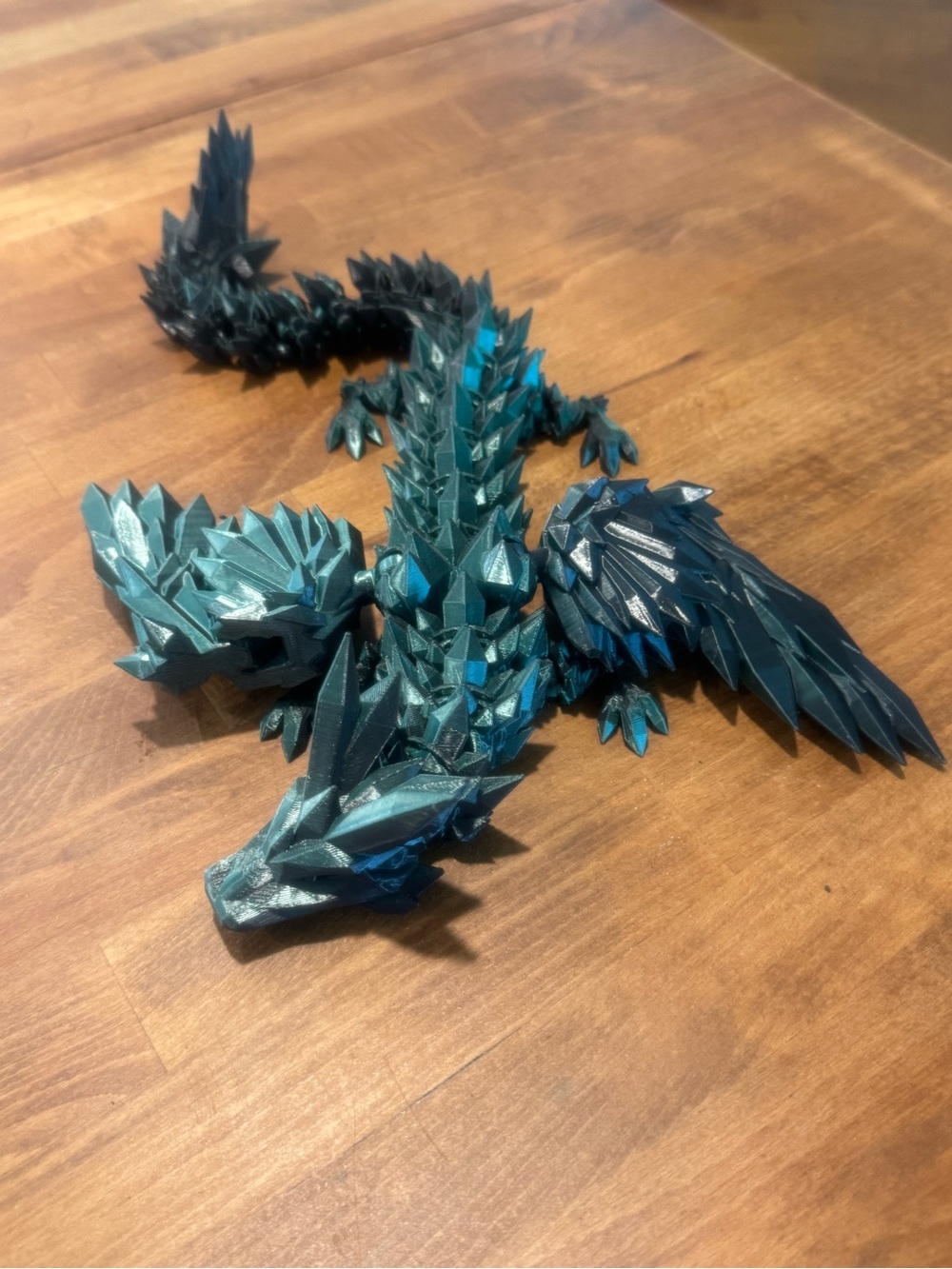 Dragon 3D Printed Green